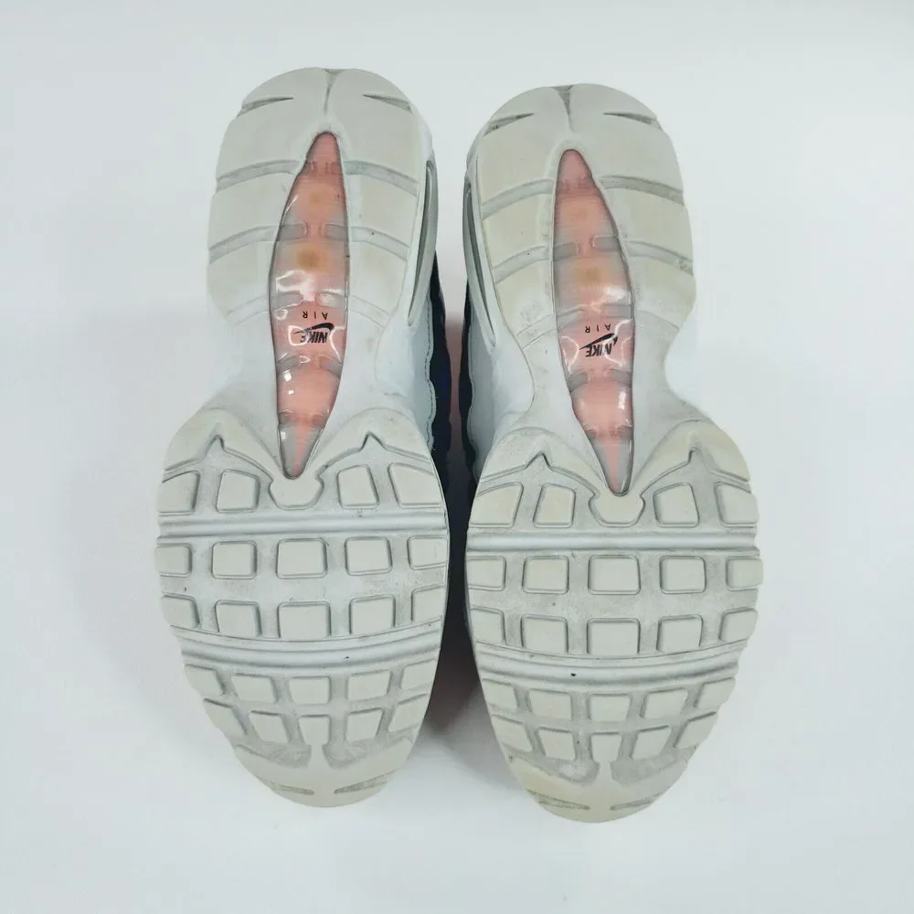 Nike Air Max‎ 95 Essential Shoes Mens 8.5 Gray Black Pink Sneakers Trainers